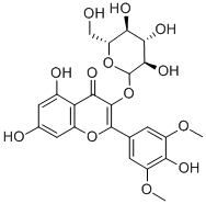 SYRINGETIN-3-GLUCOSIDE Structure