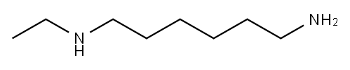 N-エチル-1,6-ヘキサンジアミン 化学構造式