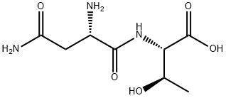 N-L-アスパラギニル-L-トレオニン 化学構造式