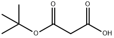 マロン酸モノ-tert-ブチル 化学構造式