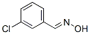 3-クロロベンズアルデヒド(E)-オキシム 化学構造式