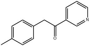 2-(4-甲基苯基)-1-(3-吡啶基)-乙酮, 40061-21-0, 结构式