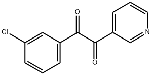 1-(3-CHLOROPHENYL)-2-(PYRIDIN-3-YL)ETHANE-1,2-DIONE Struktur