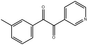 1-(PYRIDIN-3-YL)-2-M-TOLYLETHANE-1,2-DIONE Struktur