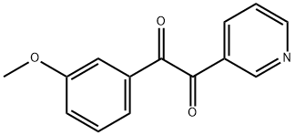 1-(3-METHOXYPHENYL)-2-(PYRIDIN-3-YL)ETHANE-1,2-DIONE Structure