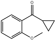 环丙基2-甲氧苯基酮 结构式