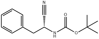 TERT-BUTYL [(1R)-1-CYANO-2-PHENYLETHYL]CARBAMATE Struktur
