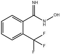 2-(TRIFLUOROMETHYL)BENZAMIDOXIME Structure