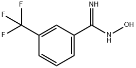 3-(トリフルオロメチル)ベンズアミドオキシム 化学構造式