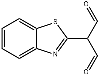 2-(苯并[D]噻唑-2-基)丙二醛, 40070-83-5, 结构式
