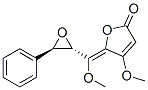 4-Methoxy-5-[(Z)-methoxy[(2S,3R)-3-phenyloxiranyl]methylene]-2(5H)-furanone Struktur