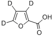 呋喃甲酸-D3 结构式