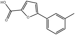 5-(3-METHYLPHENYL)-2-FUROIC ACID Struktur