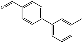 3'-甲基联苯基-4-甲醛,400744-83-4,结构式