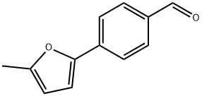 4-(5-METHYL-2-FURYL)BENZALDEHYDE Struktur
