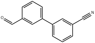 3'-FORMYL-BIPHENYL-3-CARBONITRILE 化学構造式
