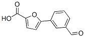 3-(5-Carboxyfuran-2-yl)benzaldehyde Structure