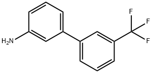 3'-(トリフルオロメチル)[1,1'-ビフェニル]-3-アミン 化学構造式