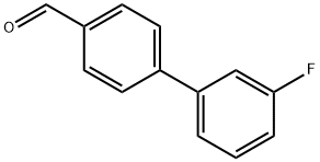 3'-フルオロビフェニル-4-カルボキシアルデヒド 化学構造式