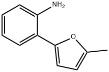 2-(5-メチルフラン-2-イル)フェニルアミン 化学構造式