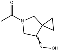 5-Azaspiro[2.4]heptan-7-one, 5-acetyl-, 7-oxime (9CI) Struktur