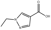 1-乙基-1H-吡唑-4-甲酸, 400858-54-0, 结构式