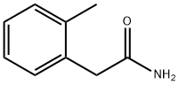 2-(2-甲基苯基)乙酰胺, 40089-14-3, 结构式