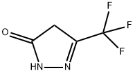 3-(TRIFLUOROMETHYL)-2-PYRAZOLIN-5-ONE Struktur
