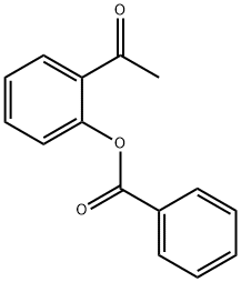 2-乙酰苯基苯甲酸酯,4010-33-7,结构式
