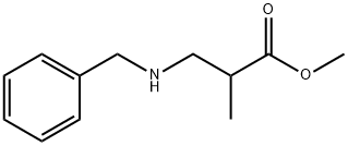 METHYL 3-(BENZYLAMINO)-2-METHYLPROPANOATE Structure