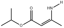 isopropyl 3-(amino-d)isocrotonate Structure