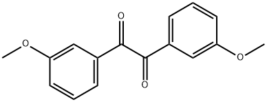 3,3'-二甲氧基苯偶酰 结构式