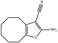 2-amino-4,5,6,7,8,9-hexahydrocycloocta[b]thiophene-3-carbonitrile(SALTDATA: FREE)|2-氨基-3-氰基-4,5-亚己基噻吩