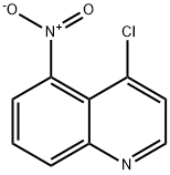 4-CHLORO-5-NITROQUINOLINE 化学構造式