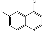 4-CHLORO-6-IODOQUINOLINE Structure