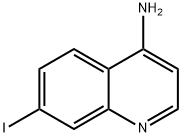 4-AMINO-7-IODOQUINOLINE 化学構造式
