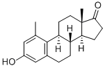 1,3,5(10)-ESTRATRIEN-1-METHYL-3-OL-17-ONE Struktur