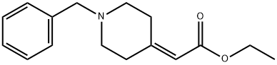 (1-BENZYLPIPERIDIN-4-YLIDENE)ACETIC ACID ETHYL ESTER Structure