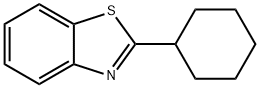 Benzothiazole, 2-cyclohexyl- (9CI) Structure