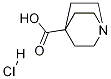 1-氮杂-二环[2.2.2]辛烷-4-羧酸盐酸盐, 40117-63-3, 结构式