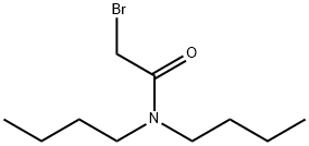 2-ブロモ-N,N-ジブチルアセトアミド 化学構造式