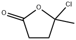 dihydro-5-chloro-5-methyl-2(3H)-furanone Structure