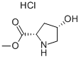 CIS-4-羟基-L-脯氨酸 甲基 酯 盐酸盐,40126-30-5,结构式