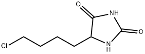 5-(4-氯丁基)乙内酰脲, 40126-55-4, 结构式