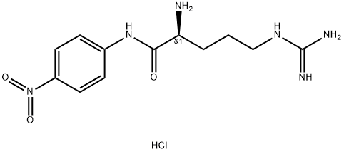 H-精氨酸-PNA二盐酸盐,40127-11-5,结构式