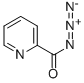 PYRIDINE-2-CARBONYL AZIDE Struktur