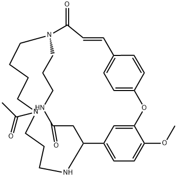 (+)-Chaenorhine 结构式
