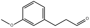 3-(3-甲氧基苯基)丙醛,40138-66-7,结构式
