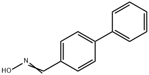 4-BIPHENYLALDEHYDE OXIME Struktur