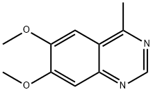 6,7-Dimethoxy-4-methylquinazoline Struktur